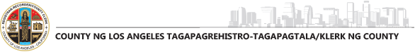County ng Los Angeles Tagapagrehistro-Tagapagtala/Klerk ng County