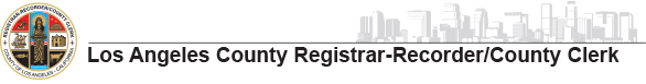 Los Angeles County Registrar-Recorder/County Clerk