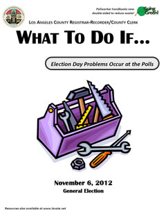 What to Do If Nov. 6, 2012 What to Do If Nov. 6, 2012