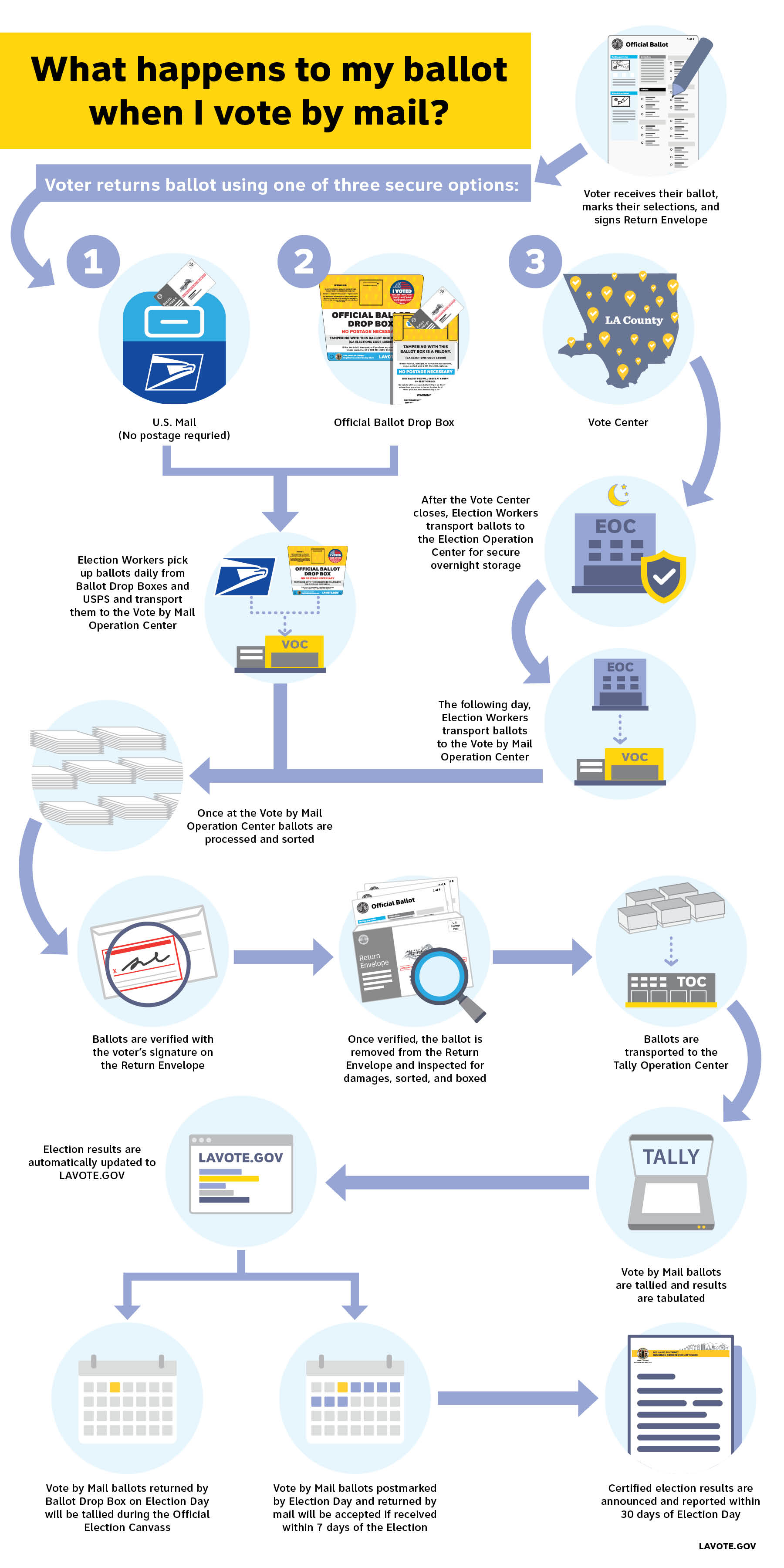 VBM Ballot Flowchart